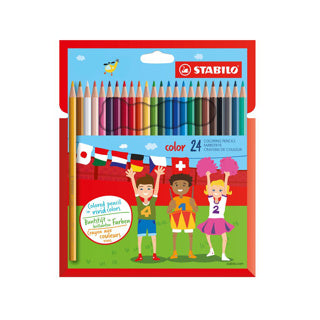 STABILO Color - Kleurpotlood -  Met 24 Kleuren