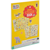 A4 Stickerboek 8 vellen 3 assorti