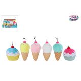 Fluffy Menu IJsjes en cupcake ijsjes a6 pluche 16/11cm