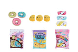 Fluffy Menu snack zakjes pluche 3ass 21cm