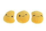 Fluffy Menu snack zakjes pluche 3ass 21cm