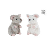 Take Me Home muis pluche zittend 2ass 19cm