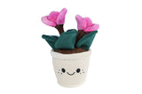 Take Me Home plant pluche L cyclamen en kerstroos 24cm