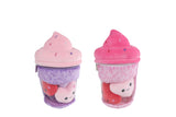 Fluffy Menu pluche ijsje met 3 pluche hartjes 2ass 26cm