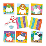 SES Montessori Vormen knippen