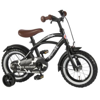 Fiets Yipeeh Black Cruiser 12 Inch