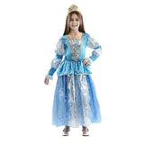 Blauwe prinses 92-104 cm