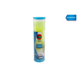 Gametime Nylon shuttle geel, foam kop 6 stuks in koker