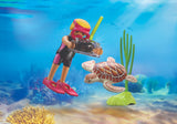 72151 Duiker met schildpad