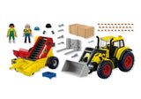 72161 Grote tractor met aardap