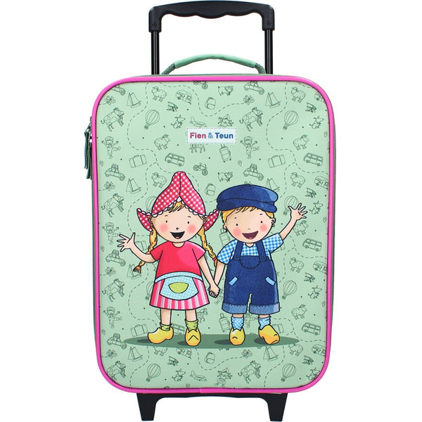 Trolley koffer Fien Teun Dierenvriendjes