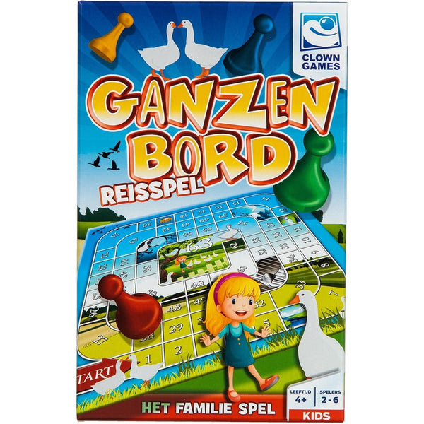 Clown Games Ganzenbord reisspel
