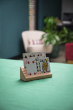 Kaarthouder pyramide dubbel. B