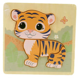 Wildies Family Puzzel 4 assorti 12mnd+
