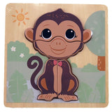 Wildies Family Puzzel 4 assorti 12mnd+