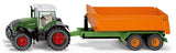 1989 Fendt met haaklifttrailer