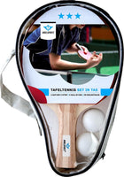 Tafeltennis set 2x3ster bat/2ballen 40m