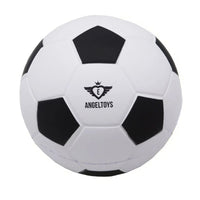 Buitenspelen Soft foam Voetbal zwart/wit 12,5cm