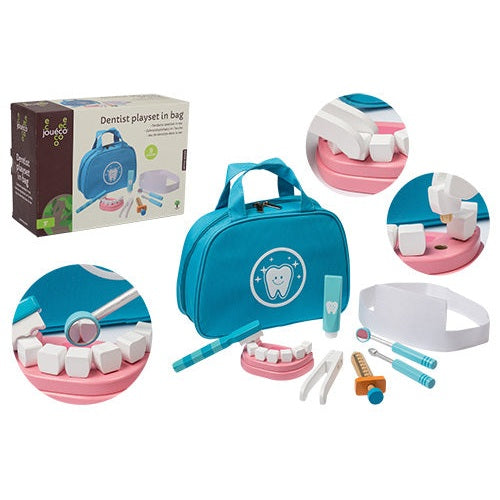 Tandarts speelset tas joueco