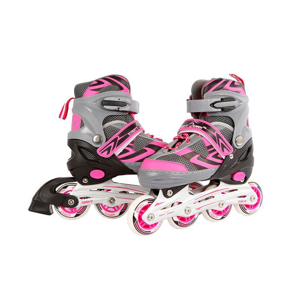 INLINE SKATE ROZE/GRIJS 39/42