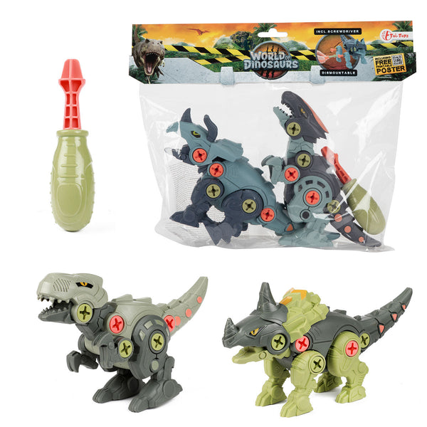 WORLD OF DINOSAURS 2x Dino -De