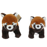 Rode panda staand 30 cm