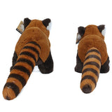 Rode panda staand 30 cm