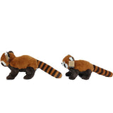 Rode panda staand 30 cm