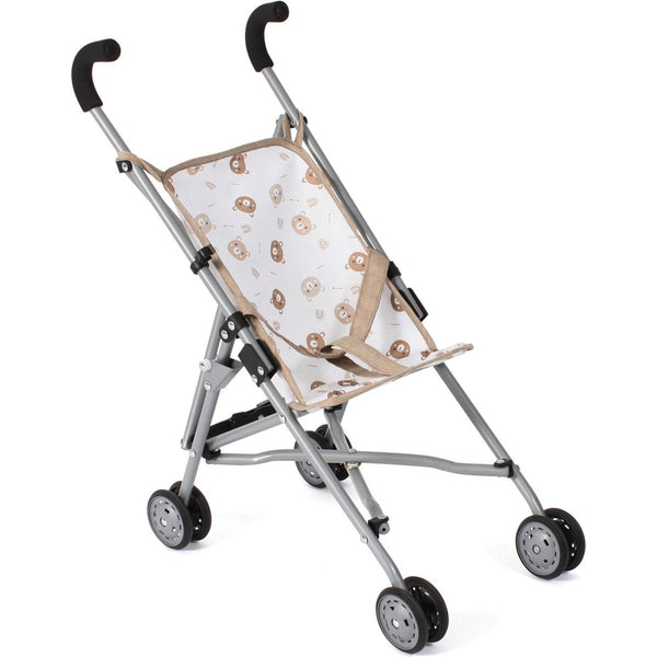 Poppenbuggy Beige beertjes