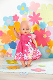 Baby born Bloemenjurk 43cm