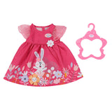 Baby born Bloemenjurk 43cm