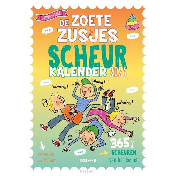 Zoete zusjes moppenscheurkalen