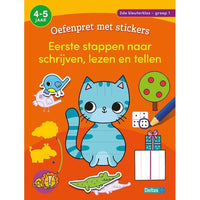 Oefenpret met Stickers groep 1