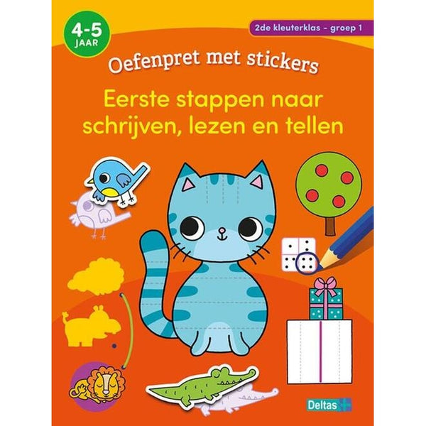 Oefenpret met Stickers groep 1