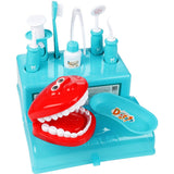 Tandartskoffer met Accessoires, 10dlg.