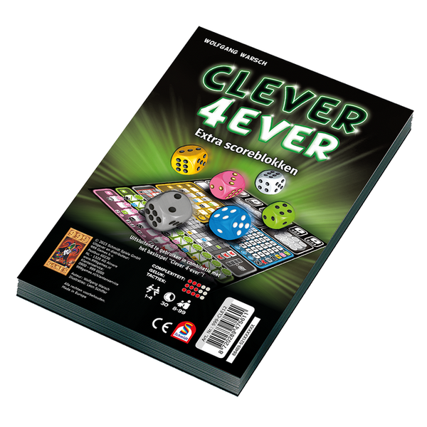 Scoreblokken Clever 4Ever - Dobbelspel