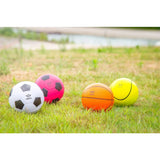 Buitenspelen Soft foam Voetbal zwart/wit 12,5cm