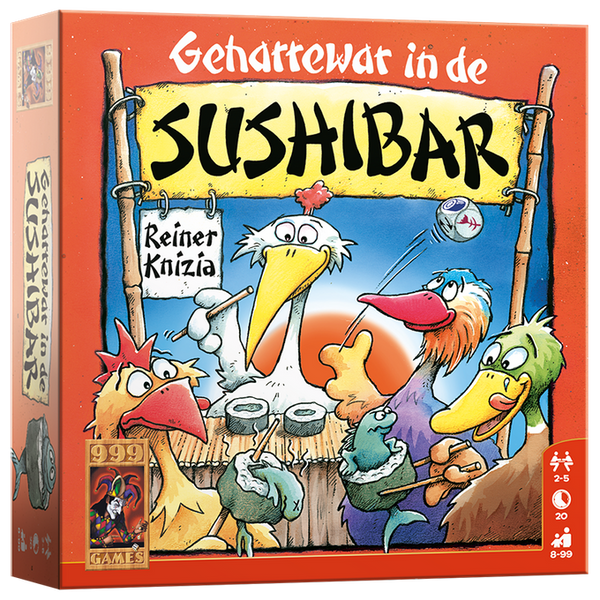 Geharrewar in de Sushibar - Dobbelspel