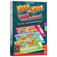 Scoreblokken Keer op Keer drie stuks Level 5, 6 en 7 - Dobbelspel