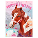 Miss Melody nummer stickers
