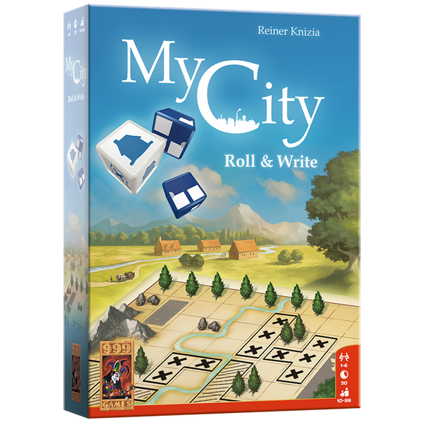 My City Roll & Write - Bordspel