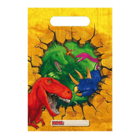 FEESTZAKJES DINO 6 STUKS