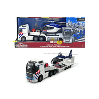 Volvo Truck + Police Helicopte