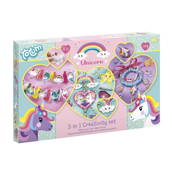 Totum unicorn 3in1 set creative