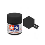 X18 zwart zijdemat TAMIYA 23ML