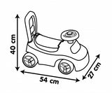 Smoby Auto ride on roze