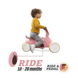 Berg Go2 Retro Roze 10mnd