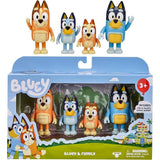 Bluey Speelfiguren set 4 stuks