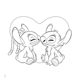 Boek Disney Stitch Colorino Kleurblok