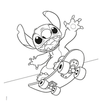 Boek Disney Stitch Colorino Kleurblok